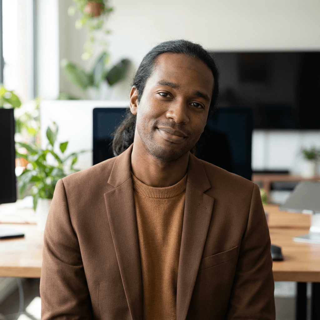 Daniel Osei, parent in his late 40s
